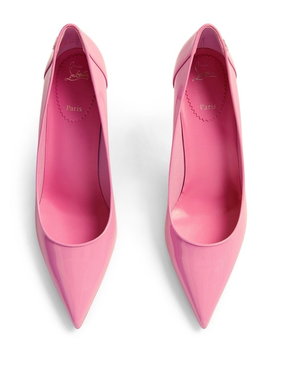 Christian Louboutin Shoes - NEW Christian Louboutin Sporty Kate 85 Pink Nappa Patent Leather Women's EU 40